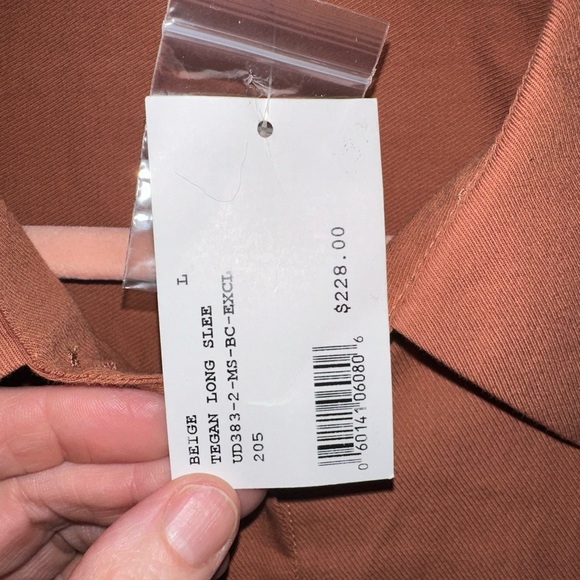 Intermix Beach Club Button Front, belted Maxi dress size L NWT - Picture 4 of 6